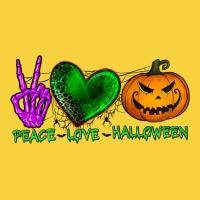 Peace Love Halloween Premium Sweatshirt | Teevron