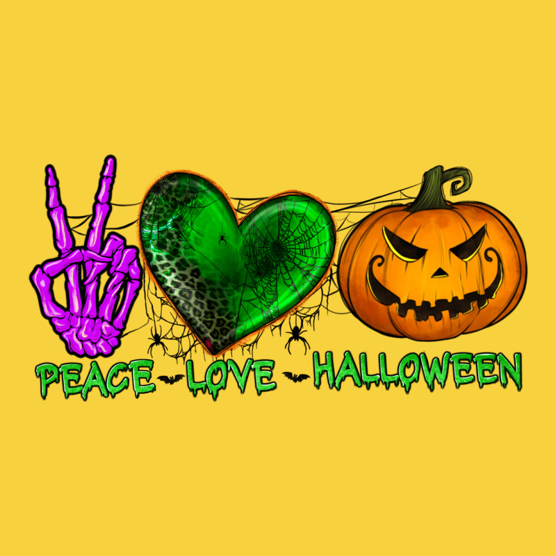 Peace Love Halloween Premium Sweatshirt by BundleAndBundleShop | Teevron