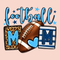 Football Mom Blue Team Color Urban Hoodie | Teevron