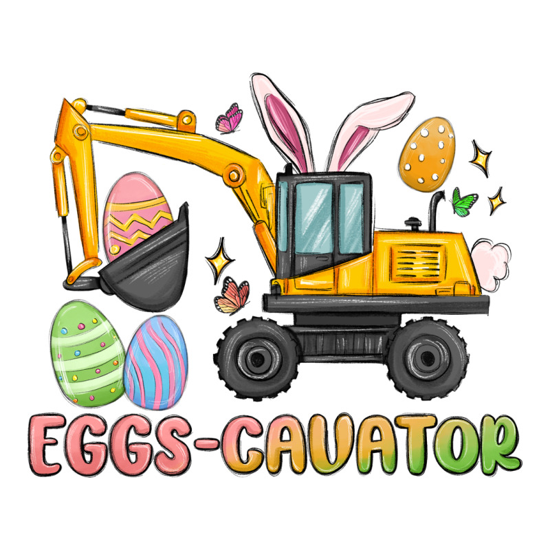 Eggs Cavator Easter Zipper Hoodie by MaliasSmallBusiness | Teevron