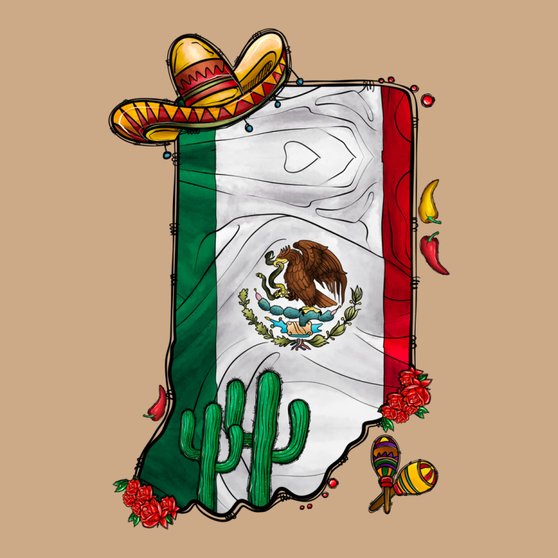 Mexican Indiana Vintage Hoodie by CowhideDigitalArt | Teevron