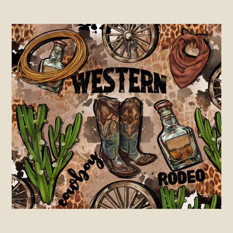 Western Rodeo Urban Heavy Tee by AdoDesignShop | Teevron