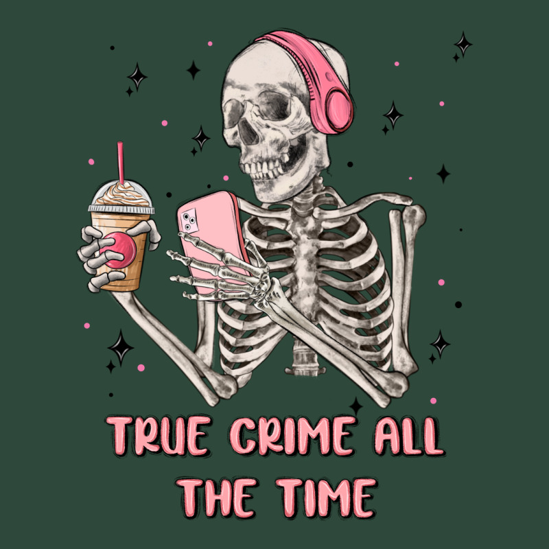 True Crime All The Time Zipper Hoodie by MaliasSmallBusiness | Teevron