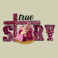 Pink Christmas True Story Holy Family Heavy Core Tee | Teevron