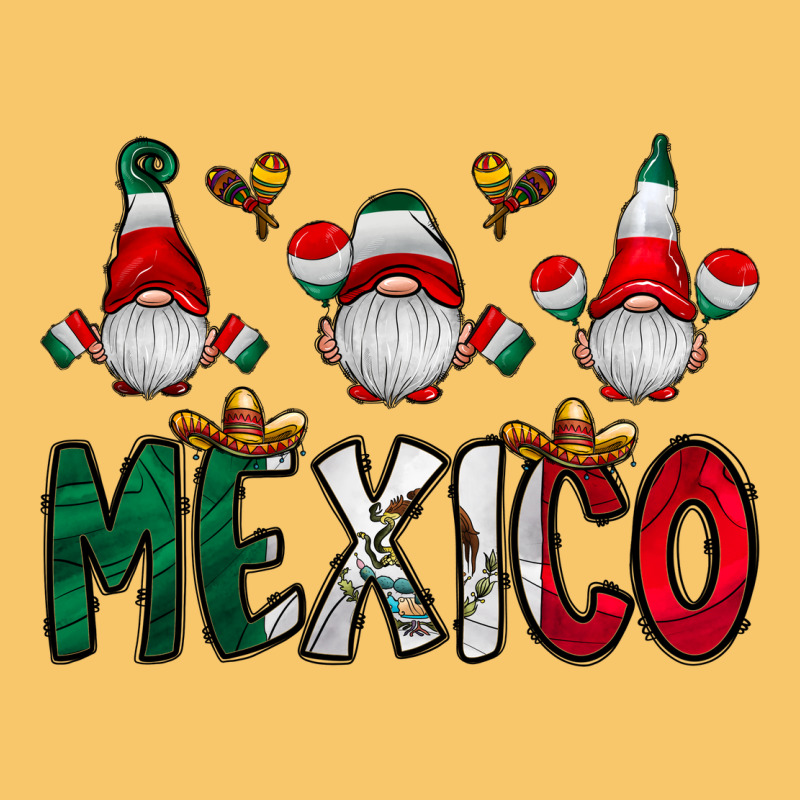 Mexico Gnome Vintage Hoodie by CowhideDigitalArt | Teevron
