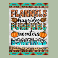 Flannels Hayrides Pumpkins Sweaters Bonfires Urban Heavy Tee | Teevron