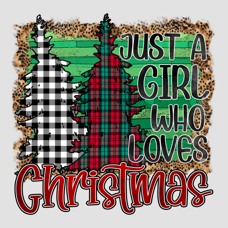 Womens Just A Girl Who Loves Christmas Funny Premium Hoodie by Bettercallsaul | Teevron
