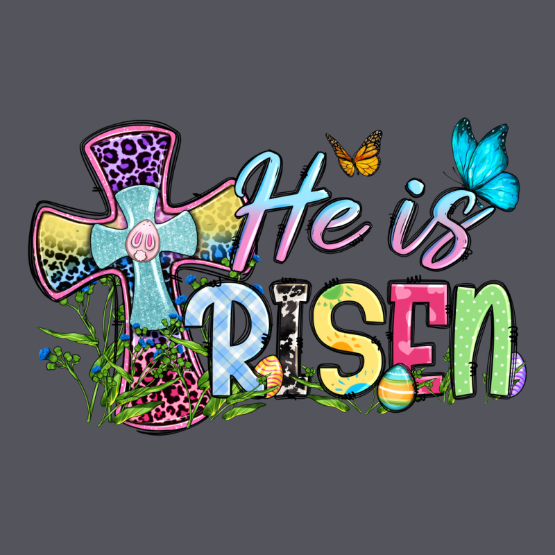 Easter Day He Is Risen Vintage Hoodie by OliviaCreatesArt | Teevron