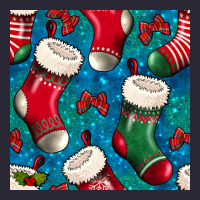 Christmas Socks Seamless Pattern Vintage Tee | Teevron
