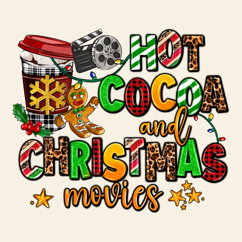 Hot Cocoa And Christmas Movies Vintage Tee by AdoDesignShop | Teevron