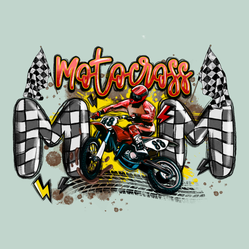 Motocross Mom Zipper Hoodie by MaliasSmallBusiness | Teevron