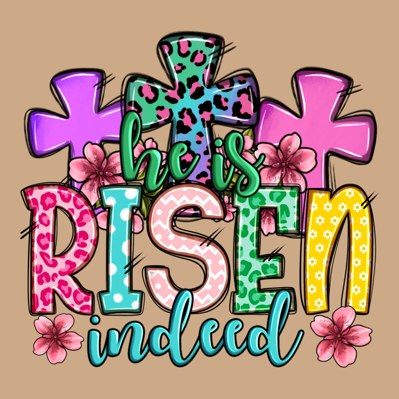 Easter Day He Is Risen Indeed Vintage Hoodie by OliviaCreatesArt | Teevron