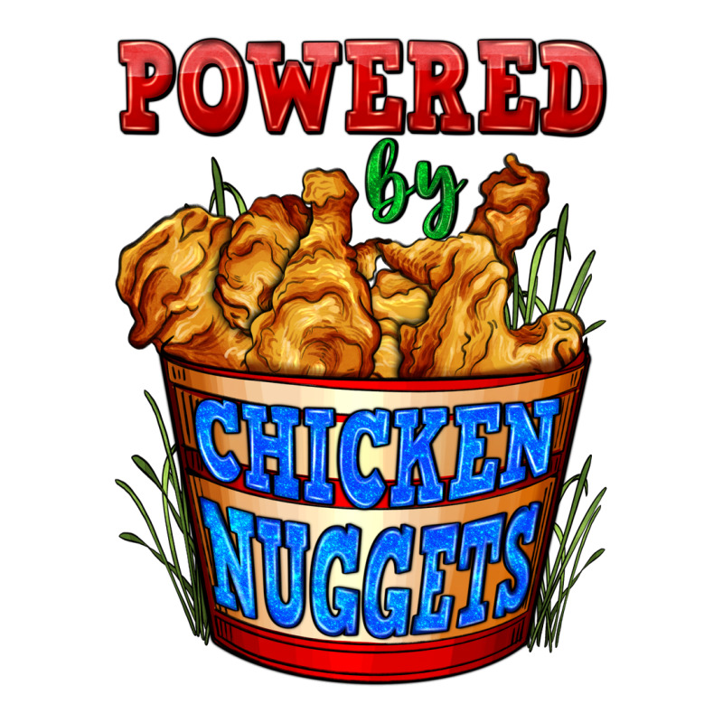 Powered By Chicken Nuggets Classic Tee by AdoDesignShop | Teevron