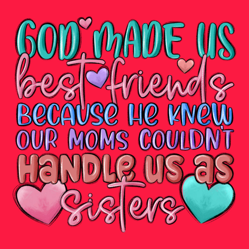 God Made Us Best Friend Zipper Hoodie by MaliasSmallBusiness | Teevron