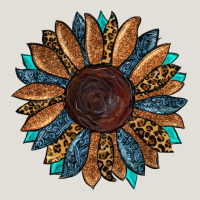 Fall Tooled Leather Sunflower Heavy Core Tee | Teevron