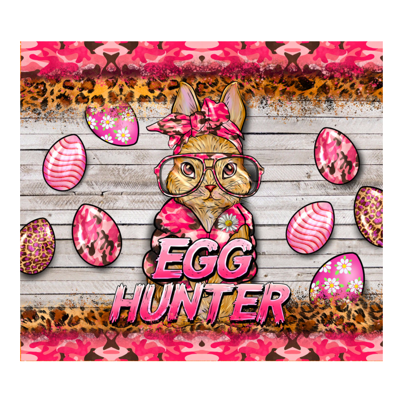 Easter Pink Camouflage Egg Hunter  Bunny Premium Tee by BarkalooDesign | Teevron