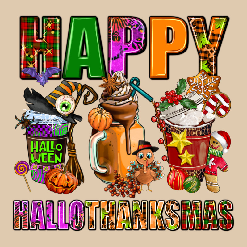 Happy Hallothanksmas Heavyweight Sweatshirt by AdoDesignShop | Teevron