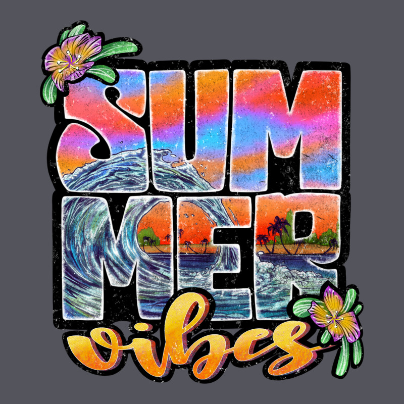 Sum Mer Vibes Vintage Hoodie by JahusDesignShop | Teevron