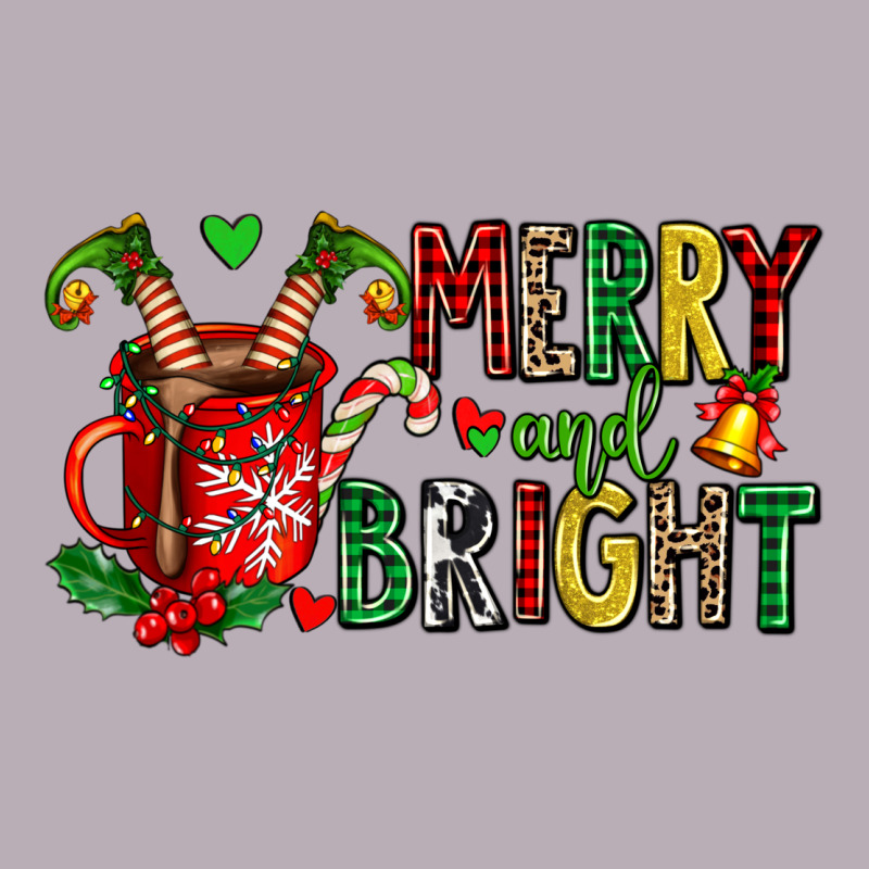 Merry And Bright Vintage Tee by AdoDesignShop | Teevron