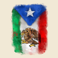 Mexico And Puerto Rico Flag Premium Tee | Teevron