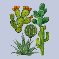 Watercolor Cactus Bundle Preview Long Sleeve Tee | Teevron