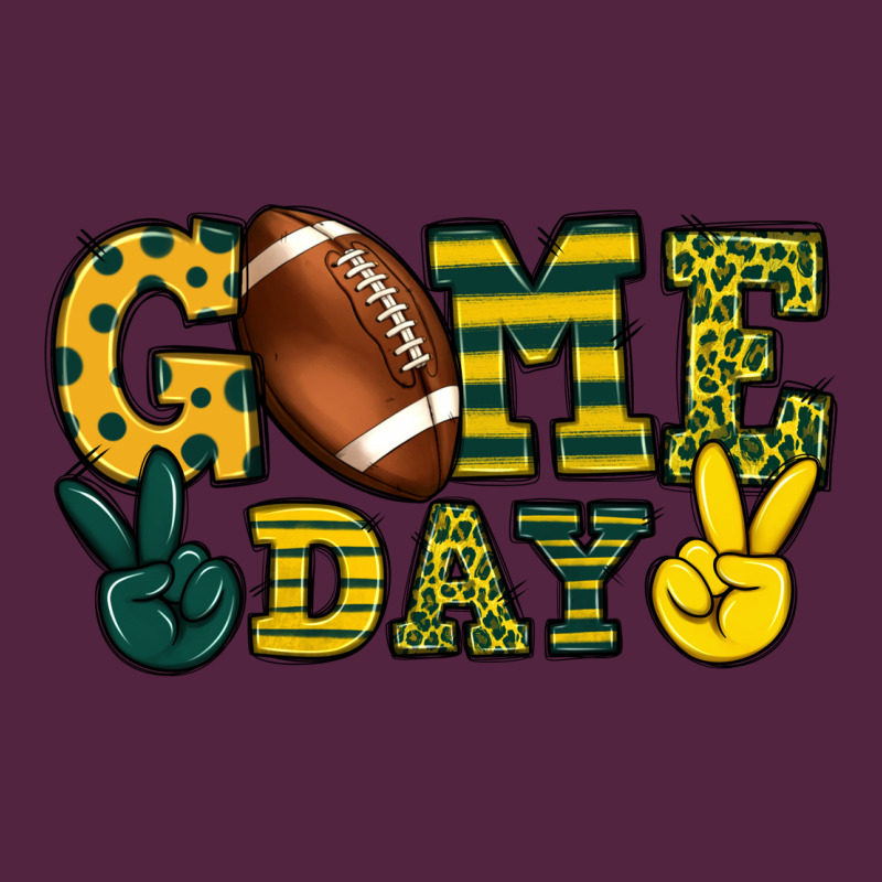 Game Day Yellow And Green Team Color Urban Hoodie by HowdyJamesFarm | Teevron