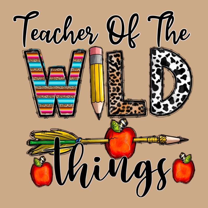 Teacher Of The Wild Things Vintage Hoodie by CowhideDigitalArt | Teevron