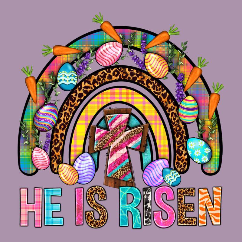 He Is Risen Rainbow Heavyweight Hoodie by BundleAndBundleShop | Teevron