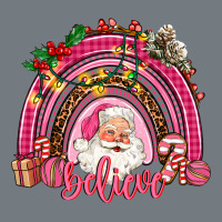 Pink Christmas Believe  Rainbow Heavyweight Sweatshirt | Teevron