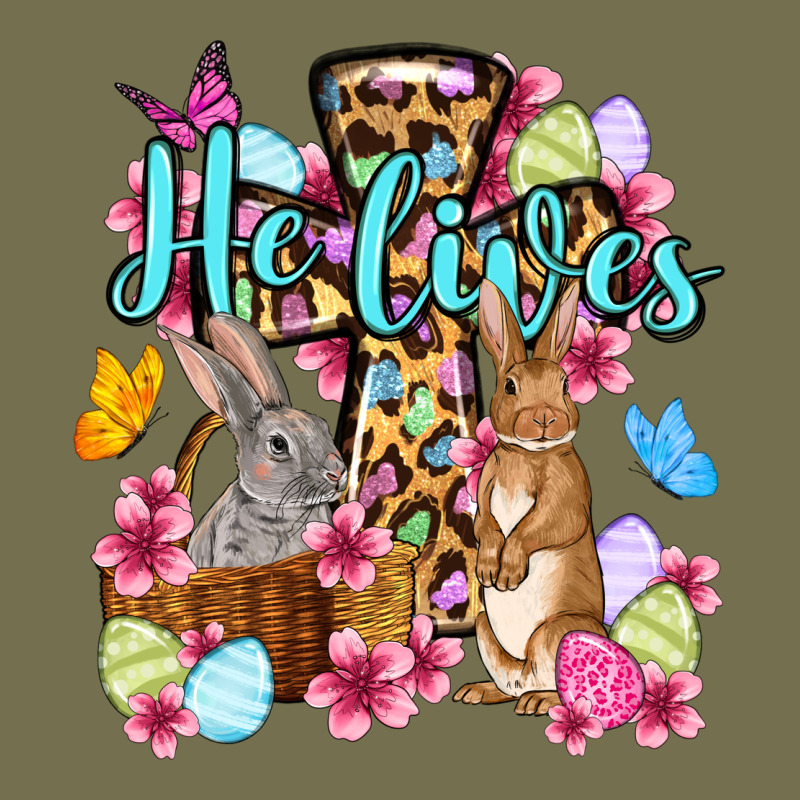 Easter Day He Lives Vintage Hoodie by OliviaCreatesArt | Teevron