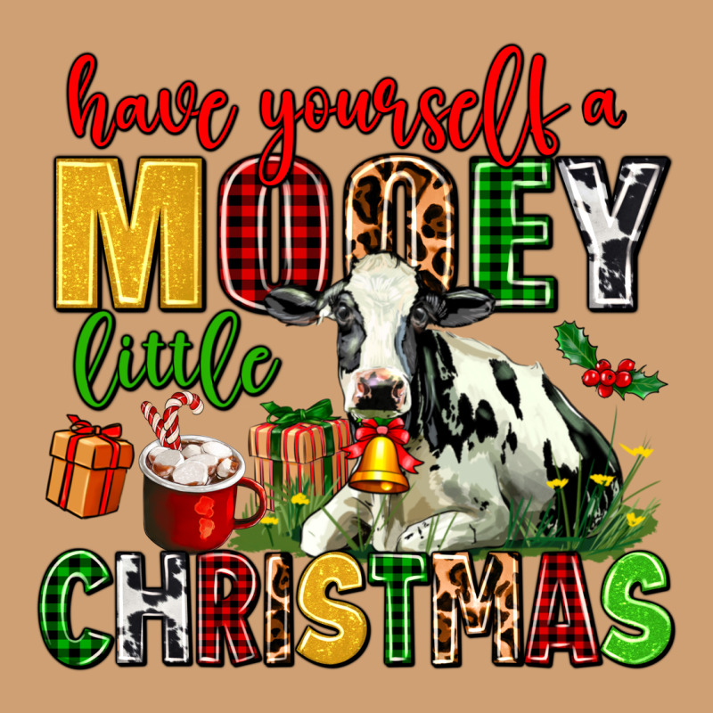 Have Yourself A Mooey Little Christmas Vintage Tee by AdoDesignShop | Teevron