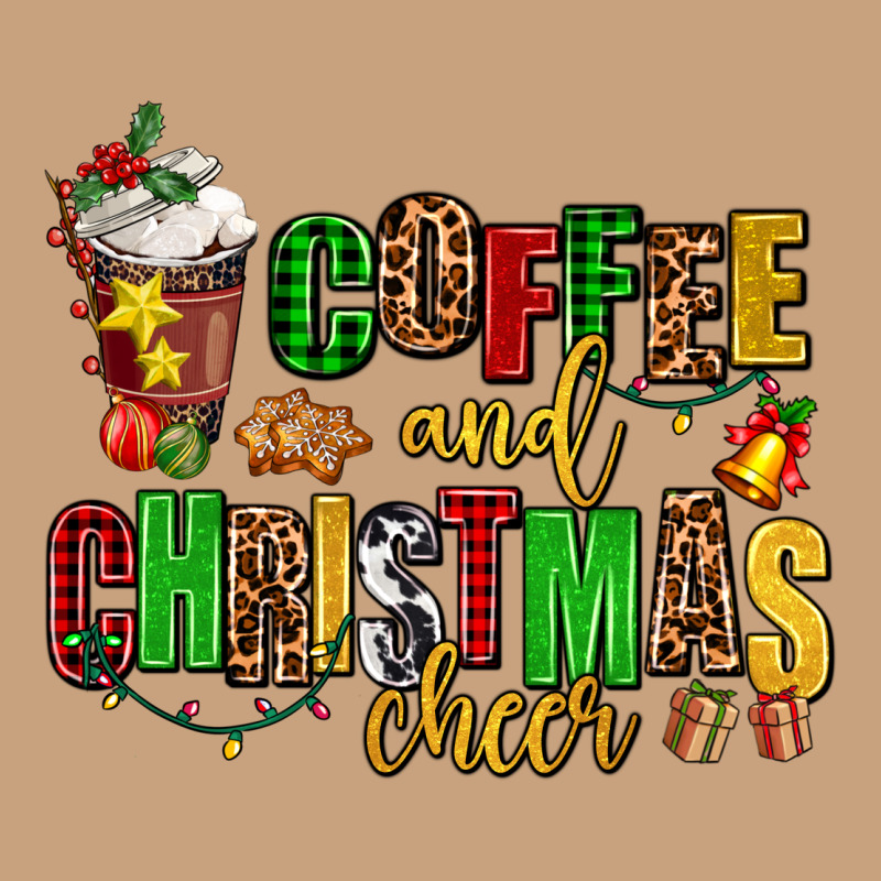 Coffee And Christmas Cheer Vintage Tee by AdoDesignShop | Teevron