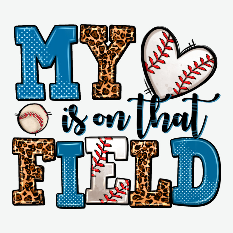My Heart Is On That Field Baseball Urban Heavy Tee by AdoDesignShop | Teevron