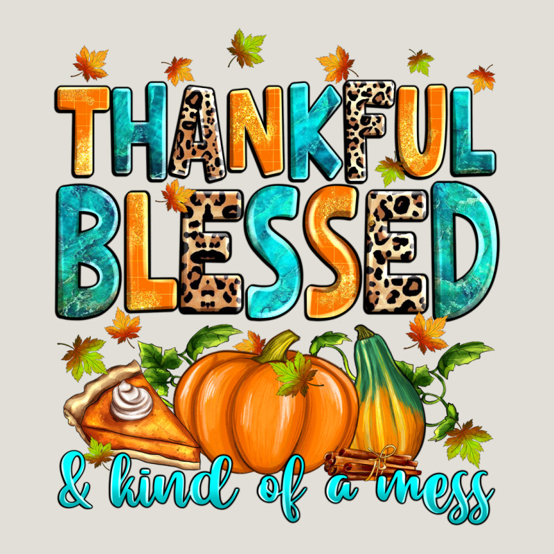 Thankful Blessed And Kind Of A Mess Heavy Core Tee by RanaPortraitStore | Teevron
