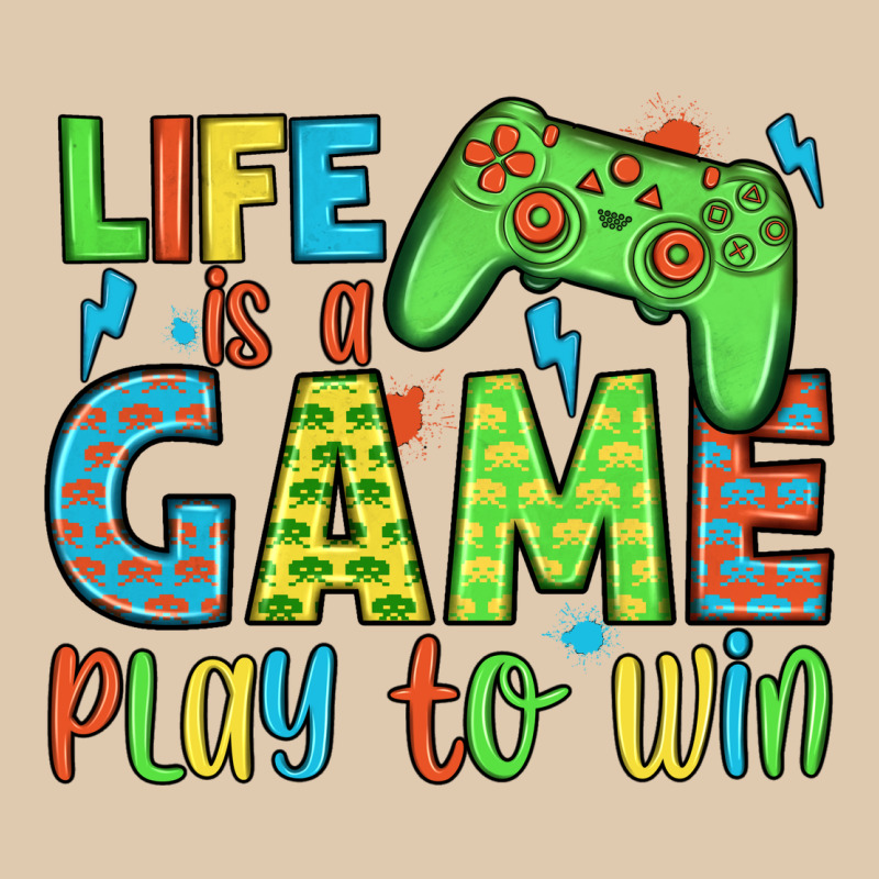 Life Is A Game Play To Win Heavyweight Sweatshirt by JahusDesignShop | Teevron