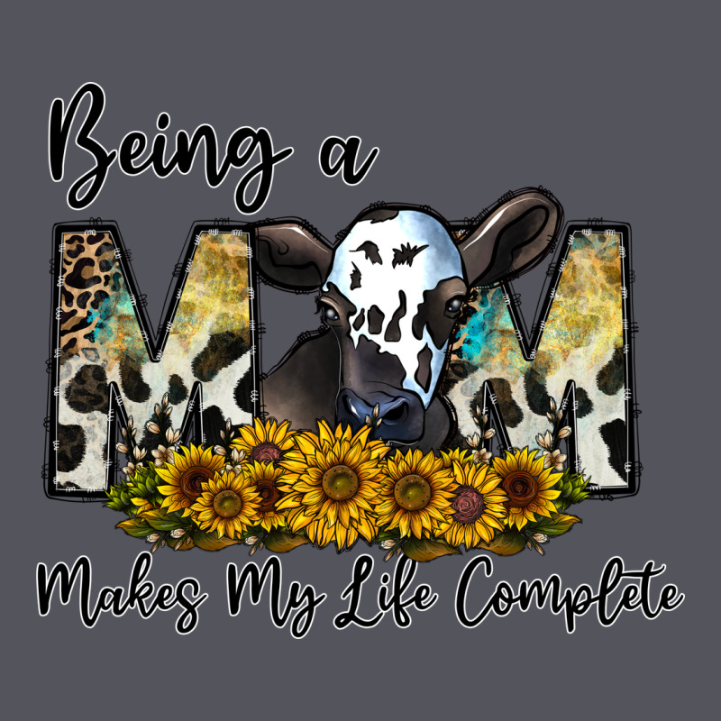 Being A Mom Makes My Life Complate Vintage Hoodie by CowhideDigitalArt | Teevron