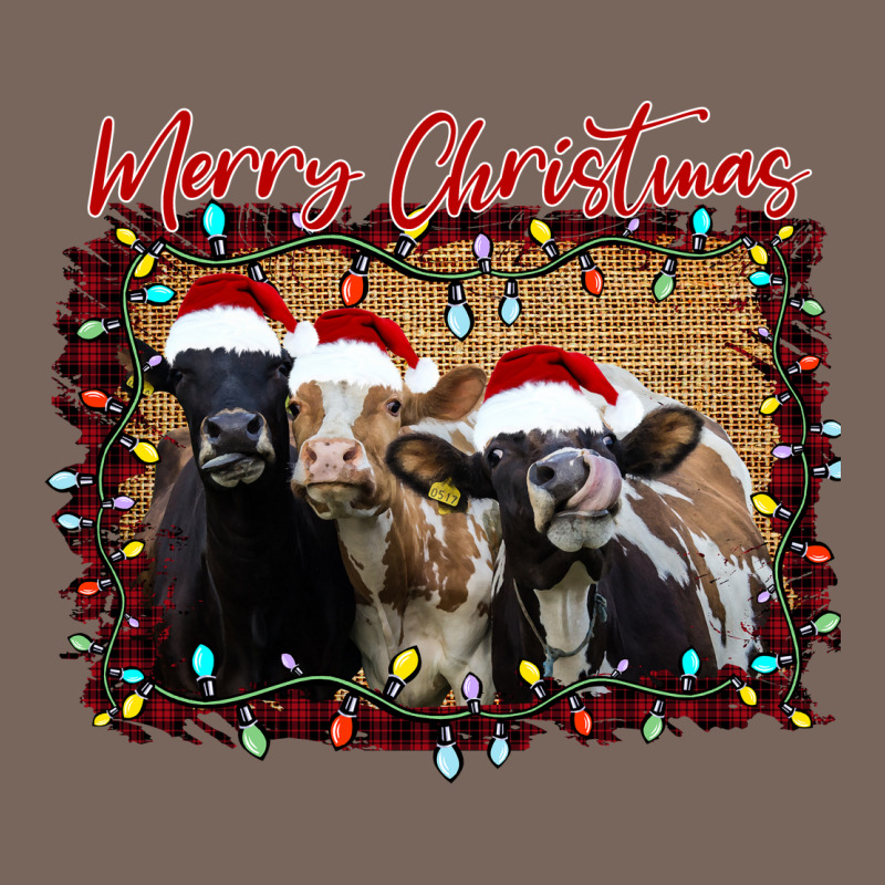 Merry Christmas Cows Premium Hoodie by Bettercallsaul | Teevron