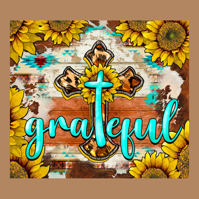 Grateful Cross Long Sleeve Tee by BarkalooDesign | Teevron