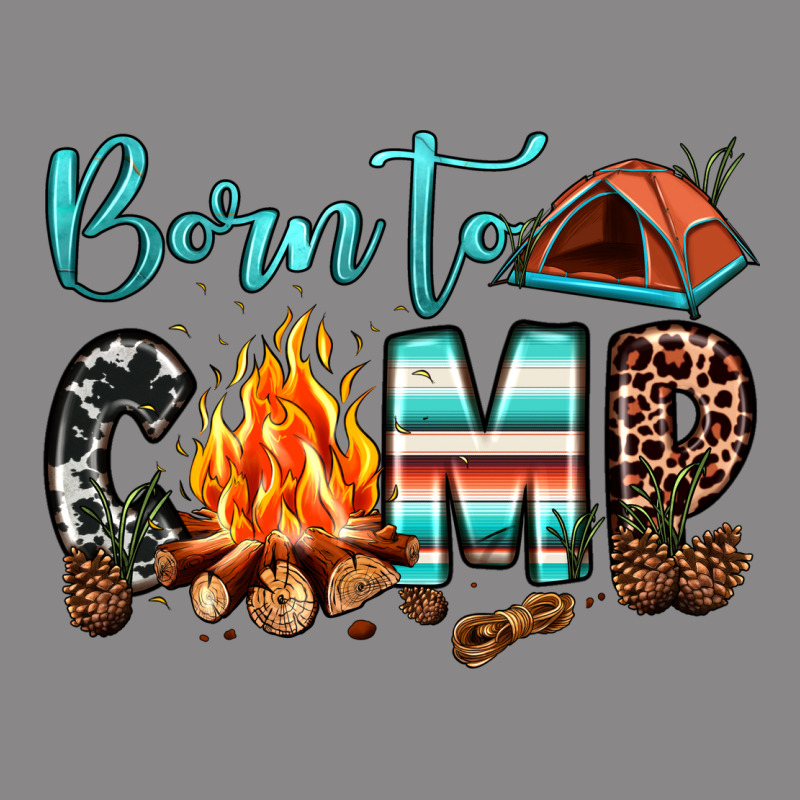 Born To Camp Vintage Tee by JahusDesignShop | Teevron