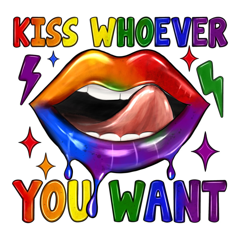 Kiss Whoever You Want Urban Heavy Tee by JahusDesignShop | Teevron