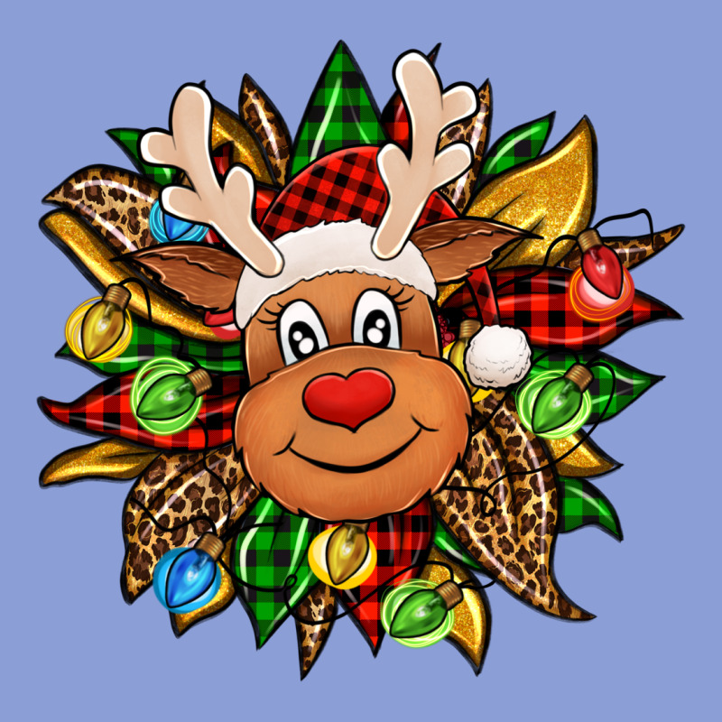 Christmas Reindeer Sunflower Long Sleeve Tee by Jasminsmagicworld | Teevron
