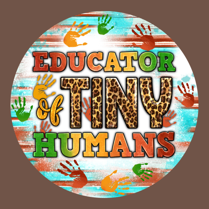 Educator Of Tiny Humans Round Earring Premium Sweatshirt by BundleAndBundleShop | Teevron