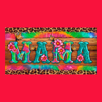 Mama Tie Dye License Plate Template Classic Tee | Teevron