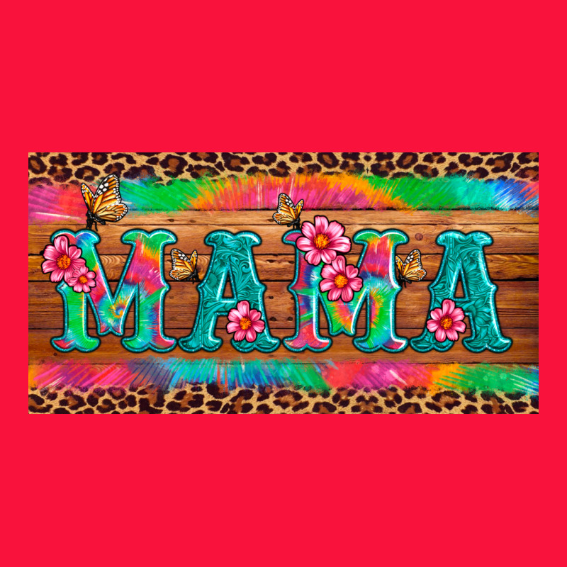 Mama Tie Dye License Plate Template Classic Tee by Artiststas | Teevron