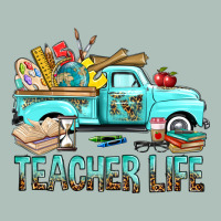 Teacher Life With Truck Heavyweight Hoodie | Teevron