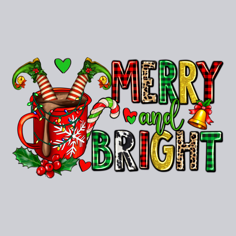 Merry And Bright Heavyweight Sweatshirt by AdoDesignShop | Teevron