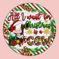 Christmas All I Want For Christmas Is A Cow Urban Heavy Tee | Teevron