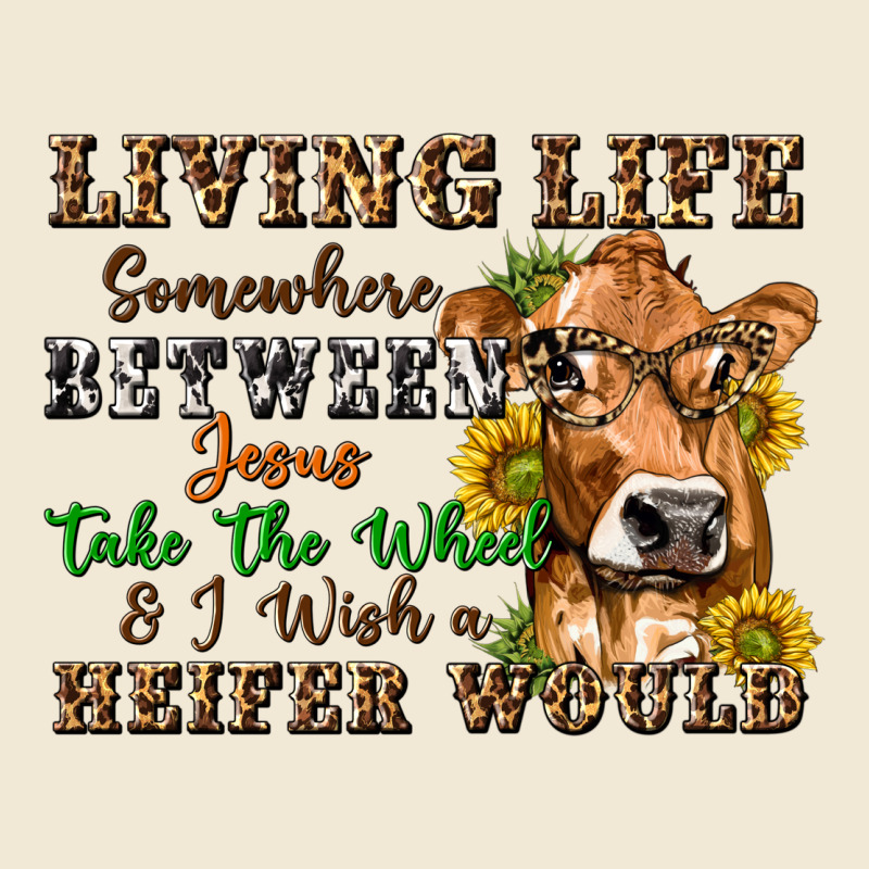 Living Life Somewhere Between Jesus Take The Wheel Premium Tee by texasbilliewilder | Teevron