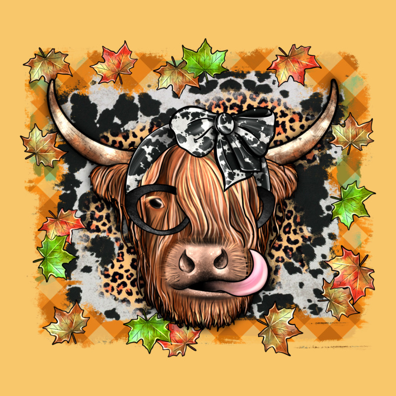 Highland Cow Vintage Hoodie by JahusDesignShop | Teevron