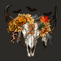 Halloween Bull Skull Heavy Core Tee | Teevron